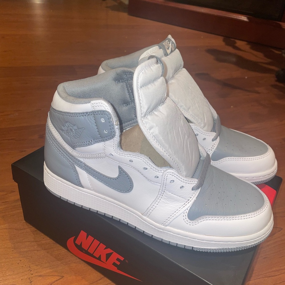 Air Jordan 1 Mid Retro Stealth Grade School